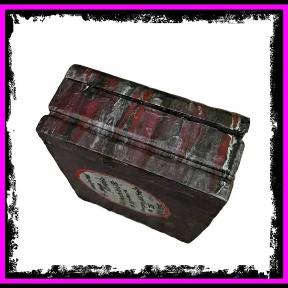 New Artisan Hand Painted By Me Gothic Poured Vintage Cigar Box By Arturo Fuente